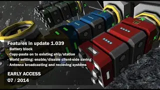 Space Engineers - Batteries, Antenna Communication