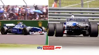 Damon Hill drives his 1996 championship winning FW18 around Silverstone!