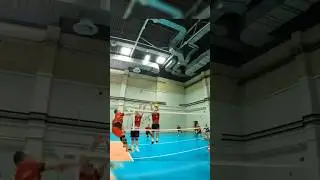 Надежная защита. Волейбол от первого лица. GoPro Volleyball #volleyball #волейбол #gopro