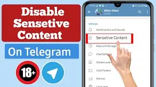 How to disable sensitive content on telegram | How To Disable Filtering on Telegram