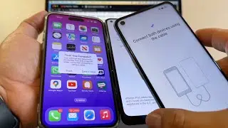 Transfer WhatsApp chats iPhone to Android 12 Trust this computer not showing up on copy apps & data