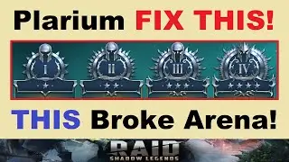 Plarium *FIX THIS* Now!.. ~THIS~ is What *BROKE* Arena!.. Change It Back!.. (RAID: Shadow Legends)
