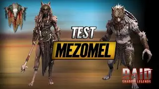 Test Mezomel - God, Top Tier ou bien correcte ? - Raid Shadow Legends - Serveur Test