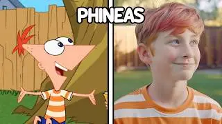 Phineas And Ferb Characters In Real Life! 🌳