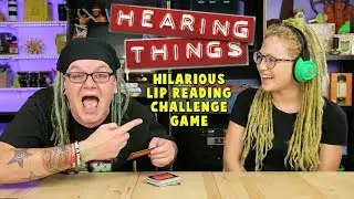 Hilarious Lip Reading Game | What!? What!?