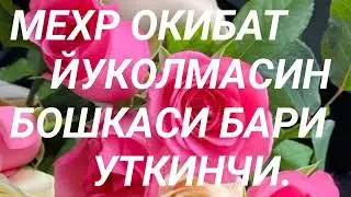 Дунёмас биз уткинчи мехримиз кизгонмейлик