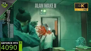Alan Wake 2 The Lake House DLC PC Gameplay [4K] DLSS, Path Tracing ON | Ryzen 7 7800X3D