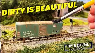 Quick and Easy Model Railroad Weathering