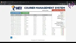 Courier Management System in PHP CodeIgniter with Source Code - CodeAstro