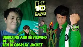BEN 10 ALIEN FORCE JACKET (UNBOXING AND REVIEWING) [TAGALOG]