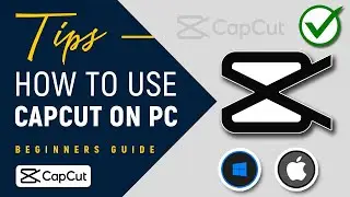 How to Use CapCut to Edit Videos on PC or Laptop - Beginners Guide