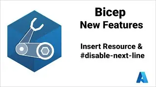 Azure Bicep - New Features - Insert Resource and #disable-next-line