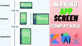 Making App Screen Compatible in Android Studio | Support Multiple Screen Sizes | Android Projects
