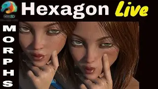Daz 3D and Hexagon -- Making Morphs Live