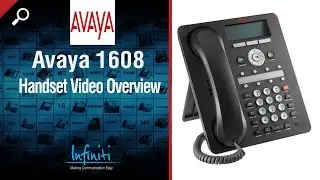 Avaya 1608 Handset Video Overview [Infiniti Telecommunications]