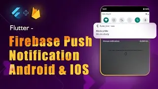 Flutter - Firebase Push Notification in Android & iOS | In Hindi