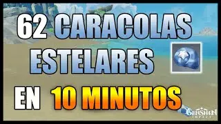 DONDE ENCONTRAR CARACOLA ESTELAR - UBICACIÓN - RUTA FARMEO - LOCALIZACIÓN | GENSHIN IMPACT