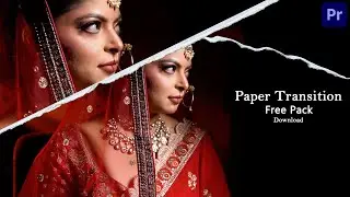 Premiere Pro Paper Transition Free Pack