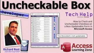 How to Check an Uncheckable Checkbox on a Non-Updateable Form in Microsoft Access