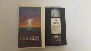 Opening and Closing To Cocoon The Return 1989 VHS 60fps