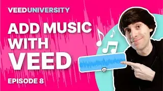 How to Add Music to Video Online | VEED.io for Beginners Course Part 8 🎓