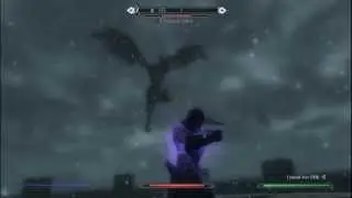 Легендарный дракон на легендарном уровне сложности Skyrim