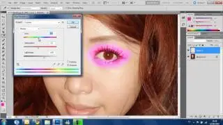 Photoshop CS5 Tutorial - How to apply Makeup Feature: Michelle Phan