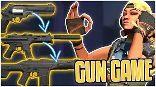 VALORANT, but it's a Gun Game Challenge