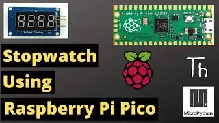 Stopwatch Using Raspberry Pi Pico #raspberrypi #raspberrypipico