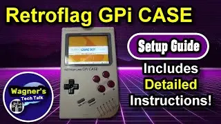 RetroFlag GPi Case Setup: RetroPie Pi Zero W with MAME, GB, NES +Guide