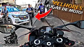 MELHORES FUG4S DE MOTO!🚨👮‍♀️😱