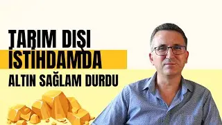 Tarım Dışı İstihdamda Altın Sağlam Durdu