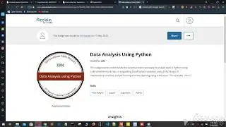 Data Analyses module with Python by IBM  No #4th