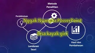 Template PowerPoint Keren (Prezi style)