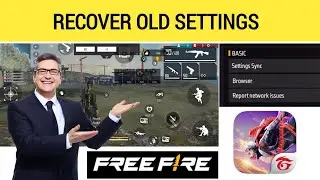 How To Recover old Settings in Free Fire | Recover Free Fire Controls After Update (2024)