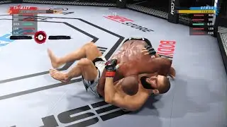 Ufc 4 trying to win on HARD mode #1