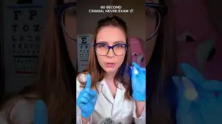 ASMR FASTEST CRANIAL NERVE EXAM EVER! 😱🏎️💨 