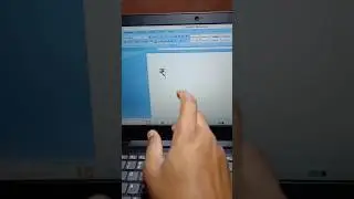 Rupee Symbol in Ms Word