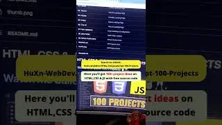 100+ HTML, CSS & JavaScript Projects with Source Code 😱🔥