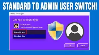 How to Switch a Standard Windows Account to an Admin Account Without Being a Local Administrator