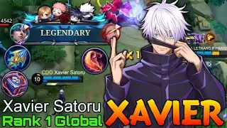 Unstoppable Mode  Xavier Perfect Gameplay - Top 1 Global Xavier by Xavier Satoru - Mobile Legends