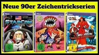 Starcom | Street Sharks | Wo steckt Carmen Sandiego ? | Deutsche Zeichentrickserien 80er 90er DVD