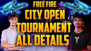 Free Fire City Open ( FFCO ) 2021 All Details | Free Drako AK Max | Teams Participating |Prize Money