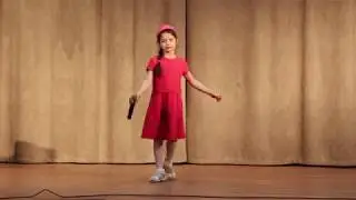 Юлиана Савилова песня Игра в оркестр. Исполняет Лиза Васина. 05.11.2017.