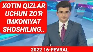 XOTIN QIZLAR SHOSHILING ZO'R IMKONIYAT...