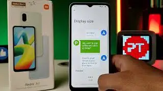 How to Change Font Size and Display Size in Redmi A1