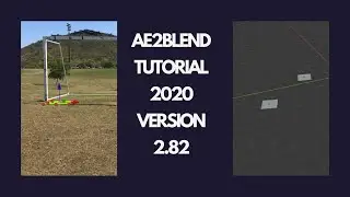 How to Install AE2blend in Blender version 2.82.