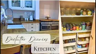 EXTREME KITCHEN DECLUTTER & DEEP CLEAN | LET'S SORT MY LIFE OUT |DECLUTTER DIARIES