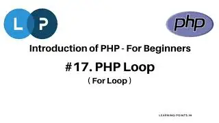 PHP for loop with basic structure and example | PHP loop | PHP Tutorial  | Learn PHP Programming