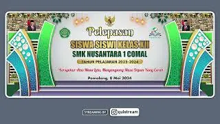 PELEPASAN SISWA SISWI SMK NUSANTARA 1 COMAL - ANGKATAN XXXXII Tahun 2024 - R GINA HOTEL PEMALANG